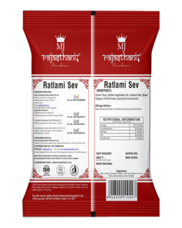 Rajasthani Namkeen Ratlami Sev Pillow pack